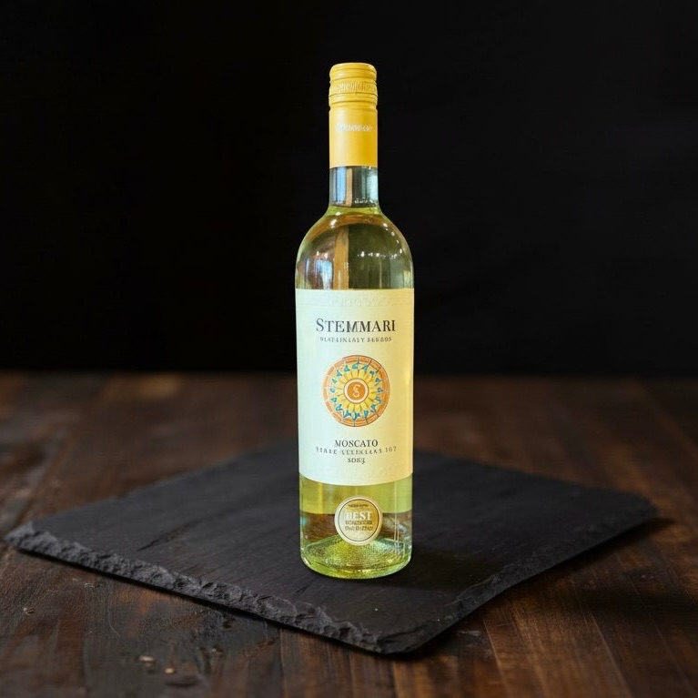 Вино белое полусладкое Stemmari Moscato